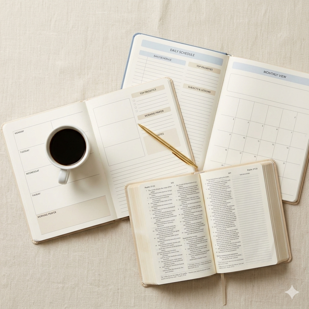 Christian Homeschool Family Planner