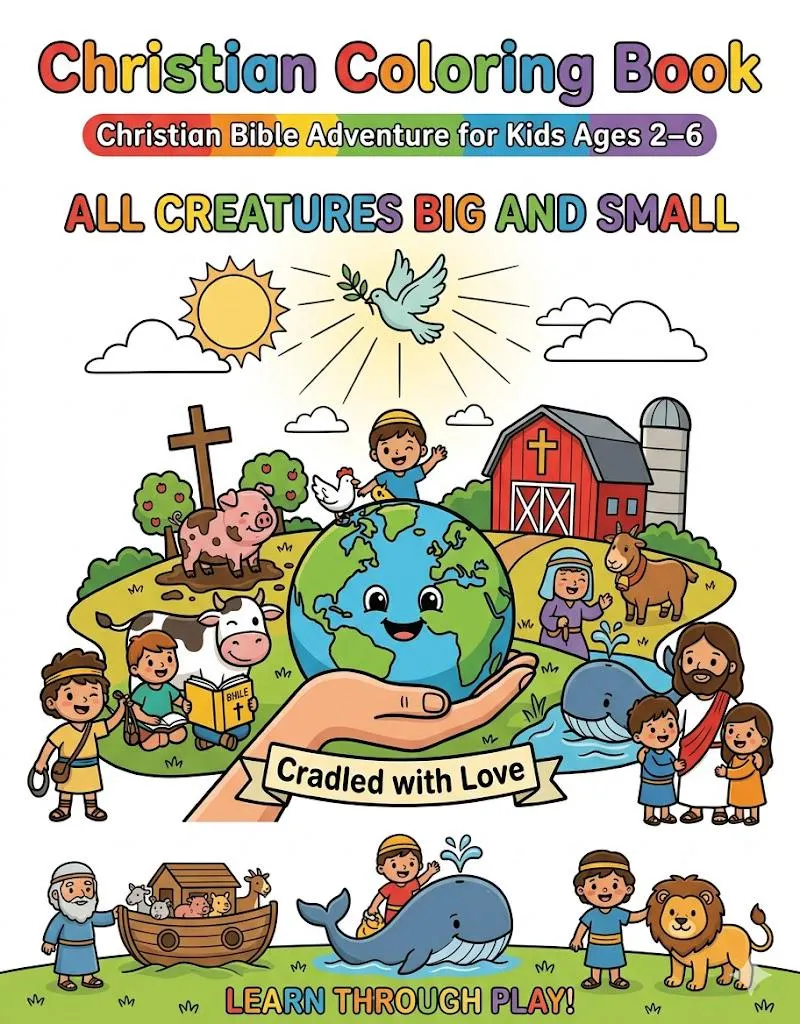 Christian Coloring Book Kids