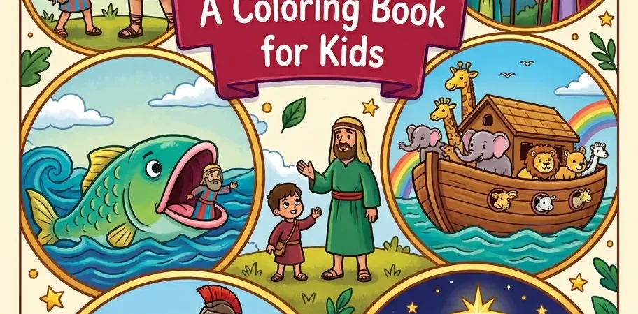 Best Coloring Books for Christian Kids (Top Picks for Homeschool Families)