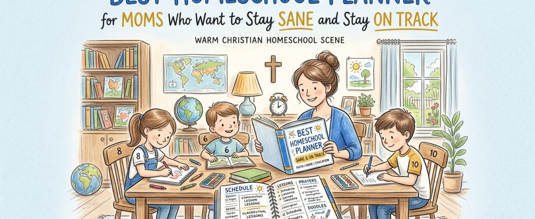 Best Homeschool Planner for Moms Who Want to Stay Sane and Stay on Track