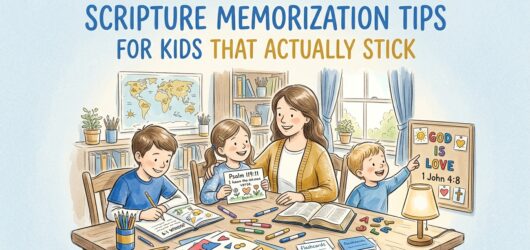 Scripture Memorization Tips for Kids That Actually Stick