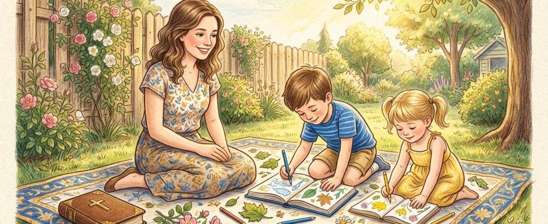 Nature Journaling for Kids Christian Homeschool Families Will Love