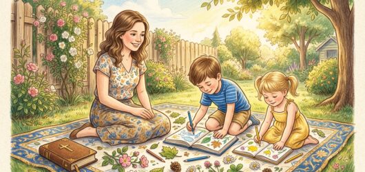Nature Journaling for Kids Christian Homeschool Families Will Love